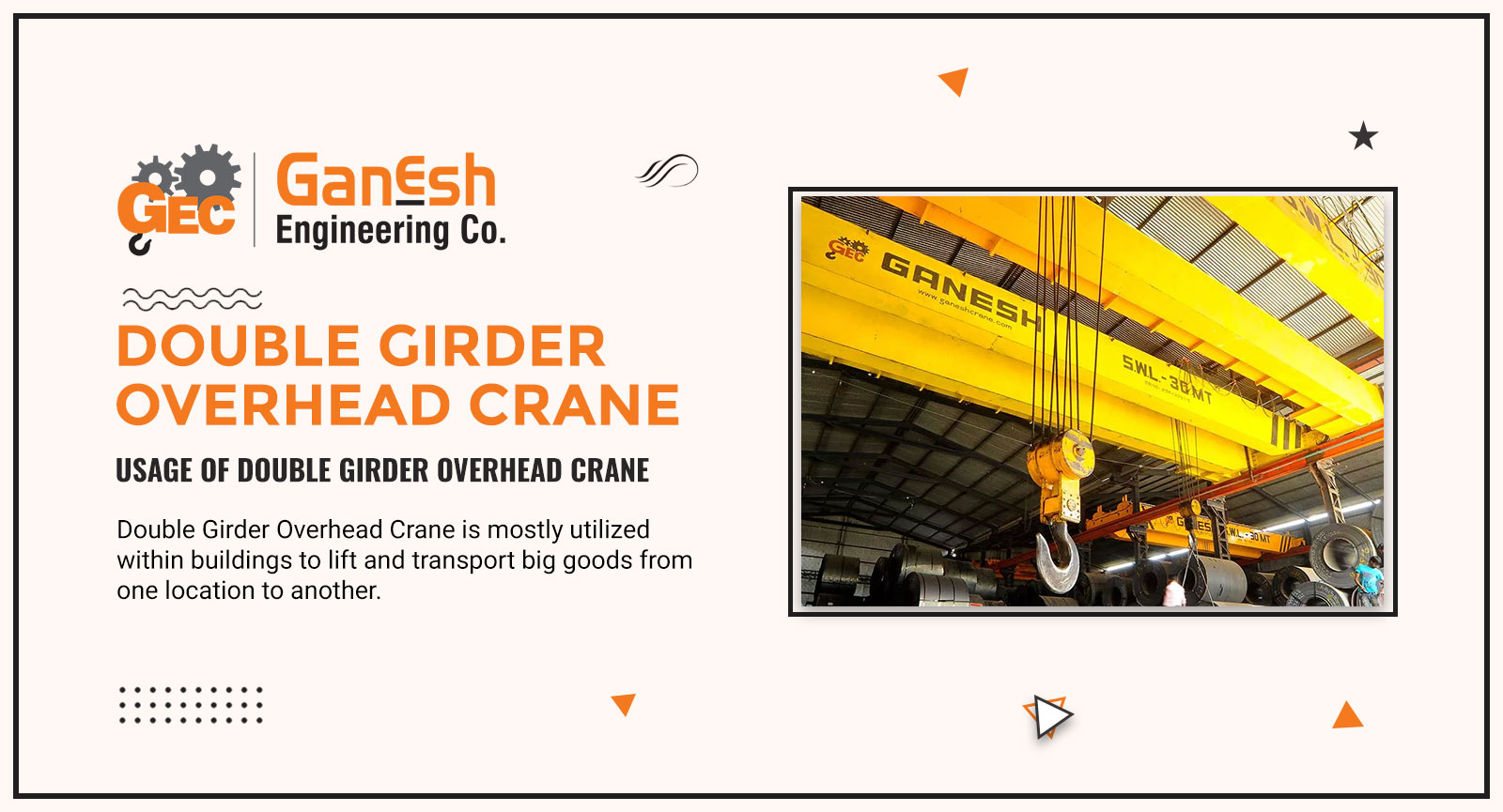 Double Girder Overhead Crane 1, Ganesh Engineering