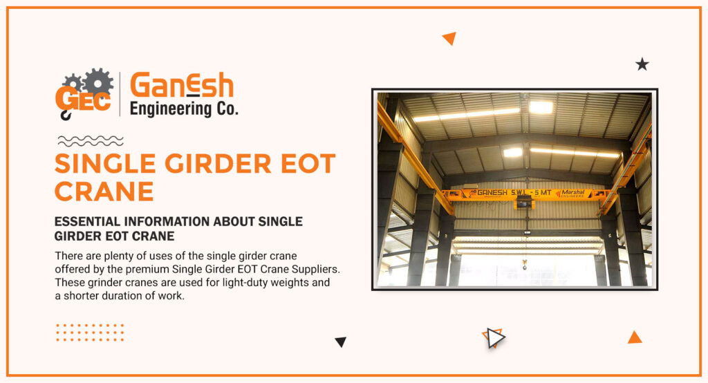 Single Girder EOT Crane 2 1024x554, Ganesh Engineering