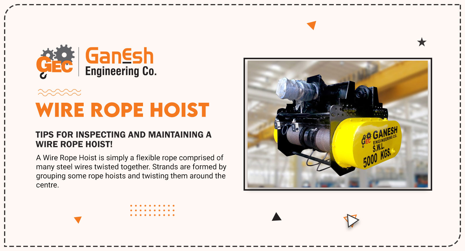 Wire Rope Hoist 1, Ganesh Engineering