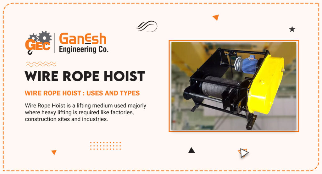 Wire Rope Hoist 2 1024x554, Ganesh Engineering