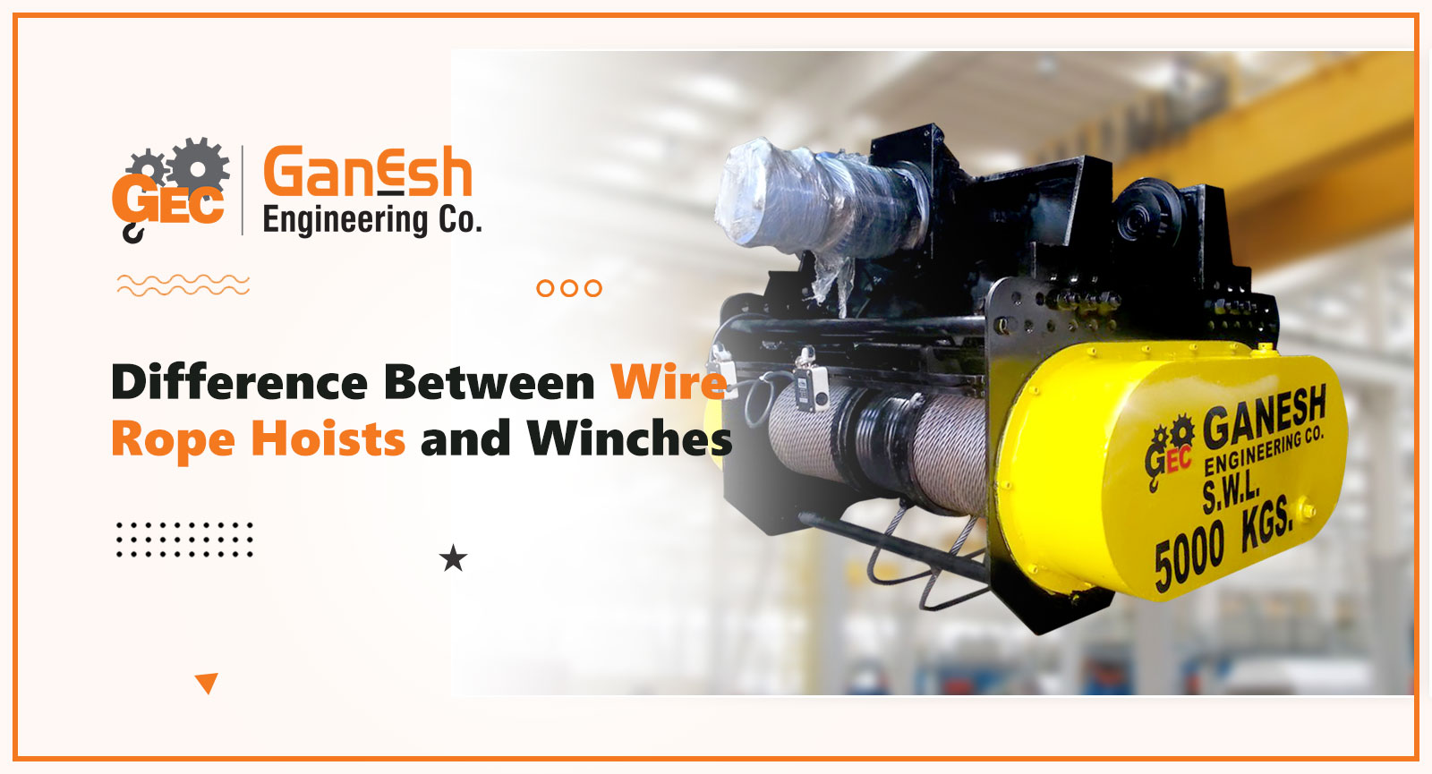 Wire Rope Hoist Reeving Explained Wire Rope Hoists vs Winches: Key Differences Explained