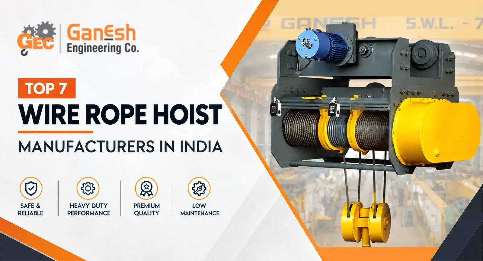 Wire-Rope-Hoist Manufacturers-in India